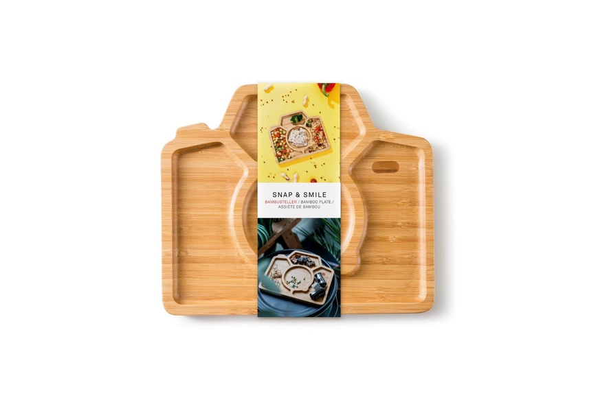 Bamboo Plate 22 x 18,7 x 1,5 cm - Camera - 3 Bamboo Plate 22 x 18,7 x 1,5 cm - Camera - 3