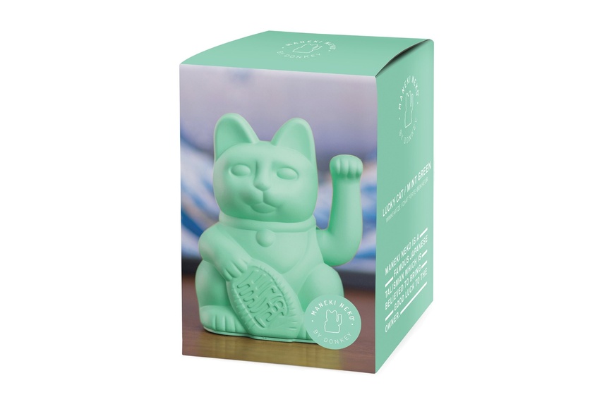 Lucky Cat Mint Green - 1