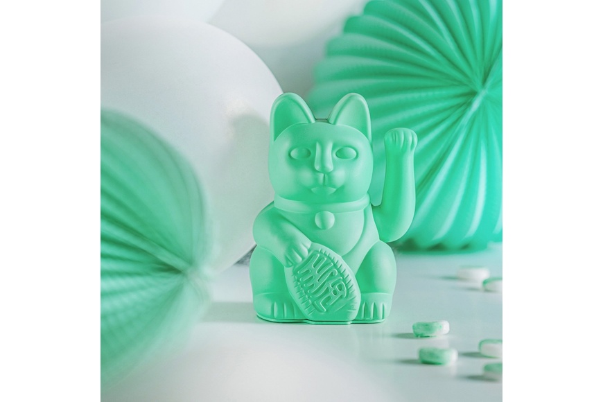 Lucky Cat Mint Green - 2