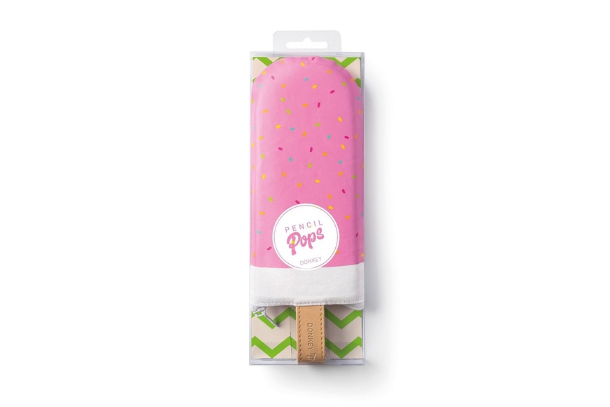 Pencil Pops - Strawberry Sprinkle - 3 Pencil Pops - Strawberry Sprinkle - 3