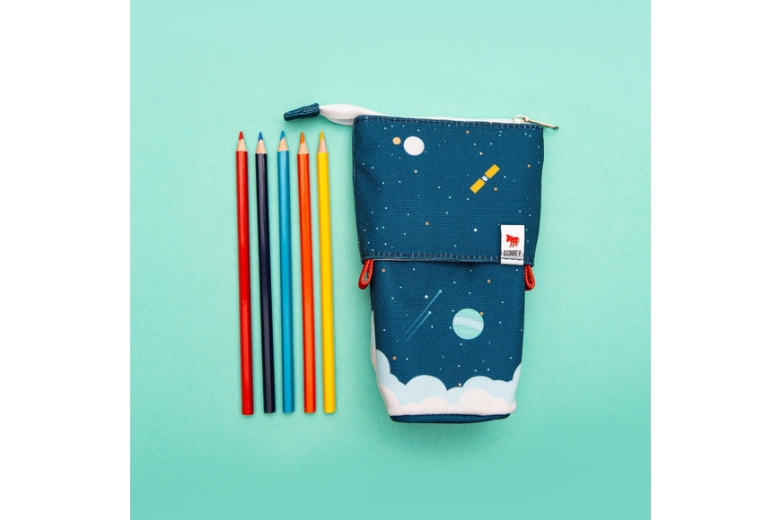 Pop Up Pencil Case 12 x 7 x 18 cm - Space - 2 Pop Up Pencil Case 12 x 7 x 18 cm - Space - 2