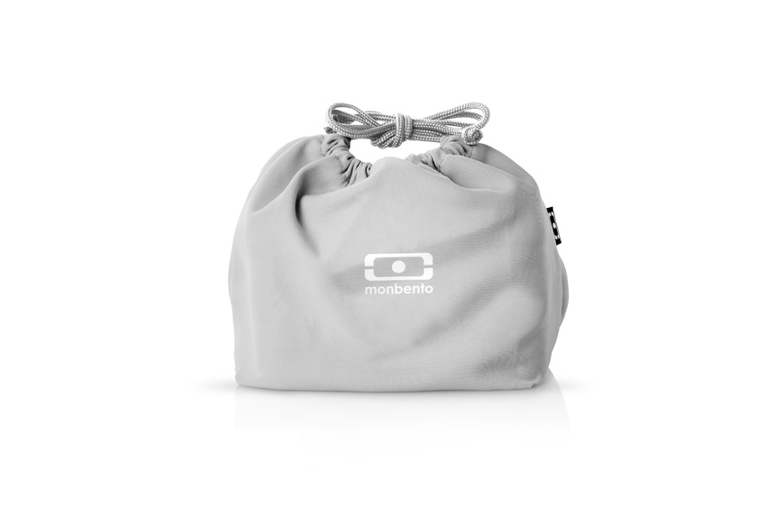 Τσάντα για Δοχείο Φαγητού Monbento MB Pochette - Grey Coton