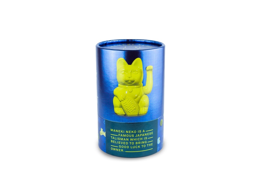 Lucky Cat - Glossy Yellow 8,5 x 10,5 x 15 cm - 4 Lucky Cat - Glossy Yellow 8,5 x 10,5 x 15 cm - 4