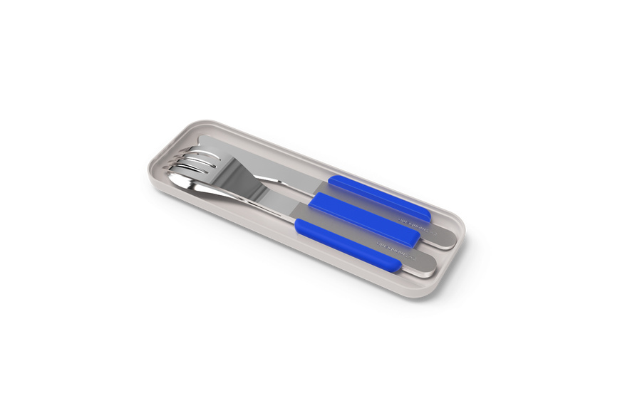 To-go cutlery set MB Slim Box - Blue To-go cutlery set MB Slim Box - Blue