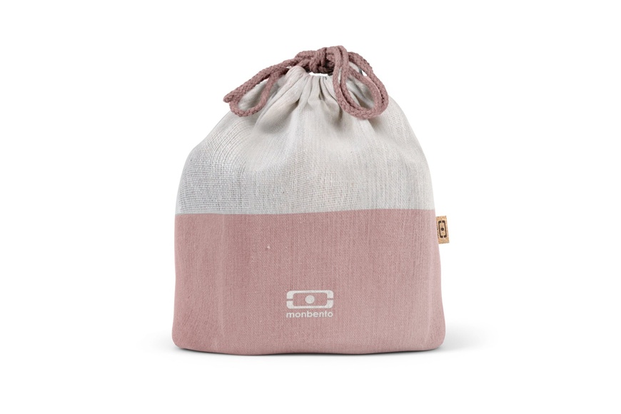 Τσάντα για Δοχείο Φαγητού Monbento MB Pochette Large - Natural Flamingo Τσάντα για Δοχείο Φαγητού Monbento MB Pochette Large - Natural Flamingo
