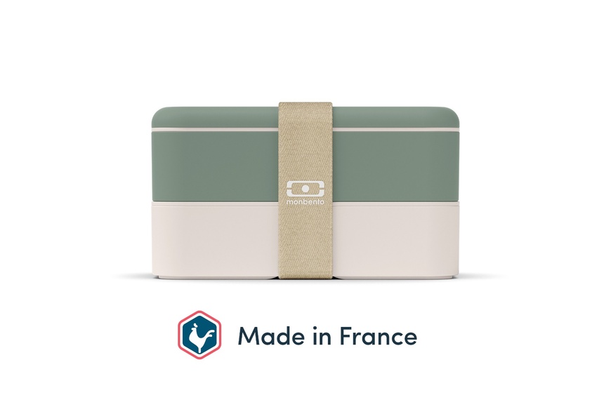 1L Δοχείο Φαγητού Monbento MB Original (PP) Made in France - Natural Green