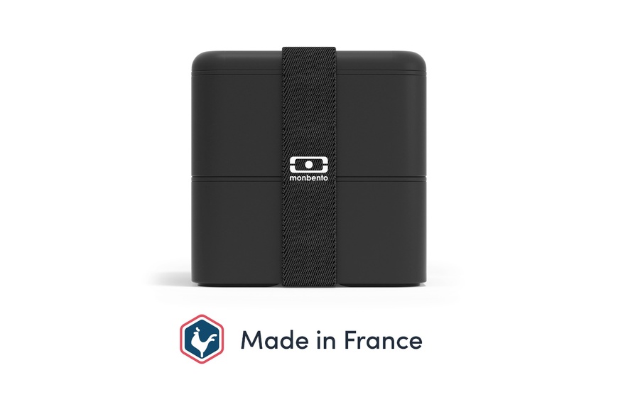 1.7L Δοχείο Φαγητού Monbento MB Square (PP) Made in France - Black Onyx 1.7L Δοχείο Φαγητού Monbento MB Square (PP) Made in France - Black Onyx