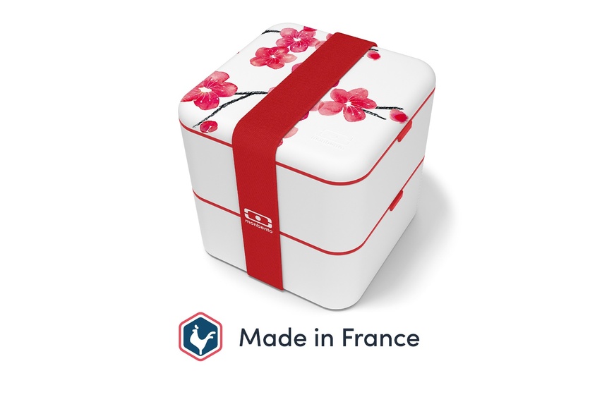 1.7L Δοχείο Φαγητού Monbento MB Square (PP) Made in France - Graphic Blossom 1.7L Δοχείο Φαγητού Monbento MB Square (PP) Made in France - Graphic Blossom