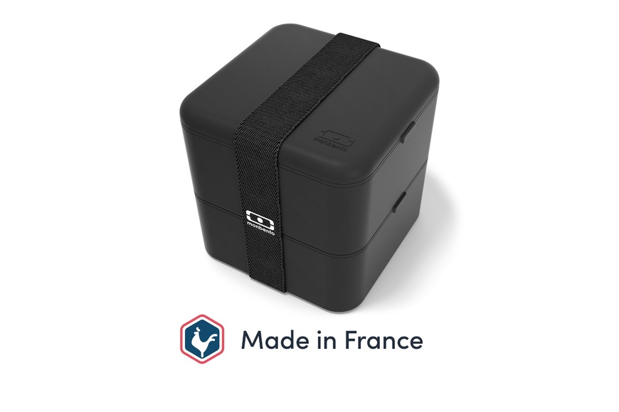 1.7L Δοχείο Φαγητού Monbento MB Square (PP) Made in France - Black Onyx - 5 1.7L Δοχείο Φαγητού Monbento MB Square (PP) Made in France - Black Onyx - 5