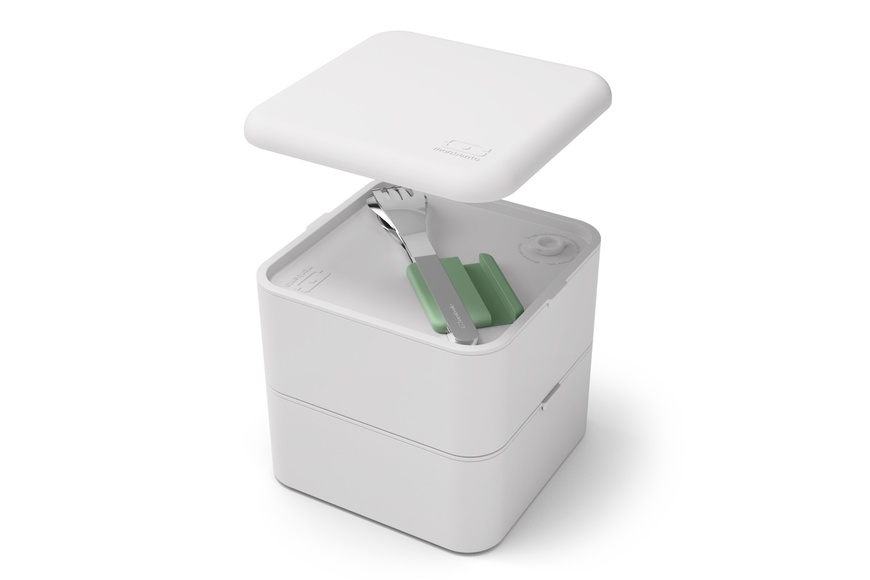 To-go cutlery set MB Slim Box - natural green - 7 To-go cutlery set MB Slim Box - natural green - 7