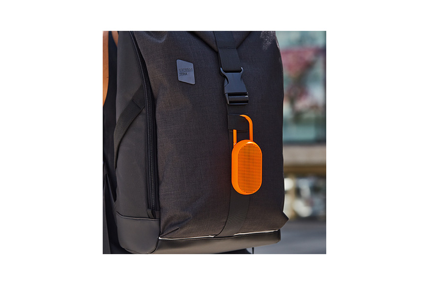 Ηχείο Bluetooth® με ενσωματωμένο καραμπίνερ MINO T - Μαύρο - 4 Ηχείο Bluetooth® με ενσωματωμένο καραμπίνερ MINO T - Μαύρο - 4