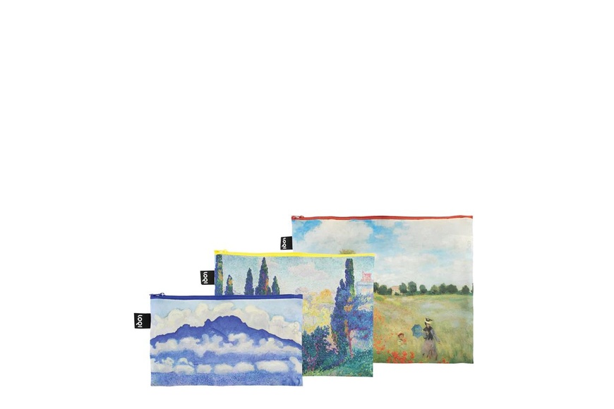 LOQI Σετ Τσαντάκια Recycled | Monet, Cross & Hodler LOQI Σετ Τσαντάκια Recycled | Monet, Cross & Hodler