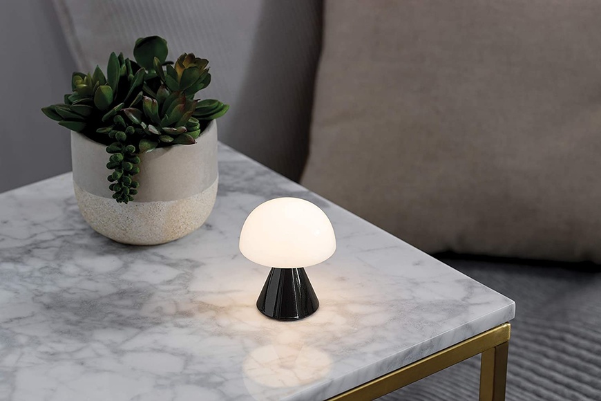 Table Lamp LEXON® Mina, Mini LED - Black Glossy - 5