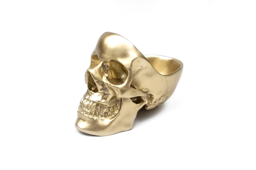 Skull Tidy - Gold - 1 Skull Tidy - Gold - 1