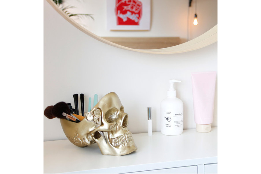 Skull Tidy - Gold - 2 Skull Tidy - Gold - 2