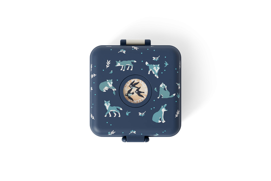 850ml Lunchbox MB Snacky - Wolf - 1 850ml Lunchbox MB Snacky - Wolf - 1