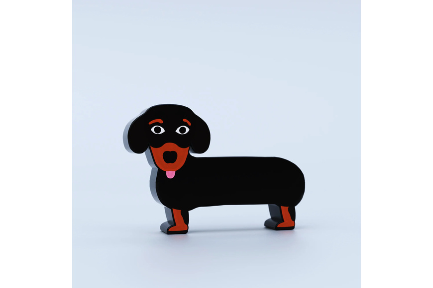 Vase - Dog Vase - Dog