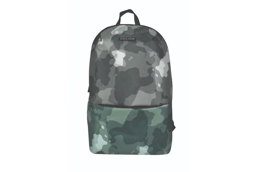 Police Backpack Camou - Army Green