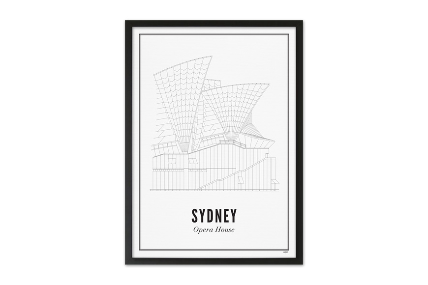 Sydney - Opera House Print - A4 (21 x 30cm) - 1
