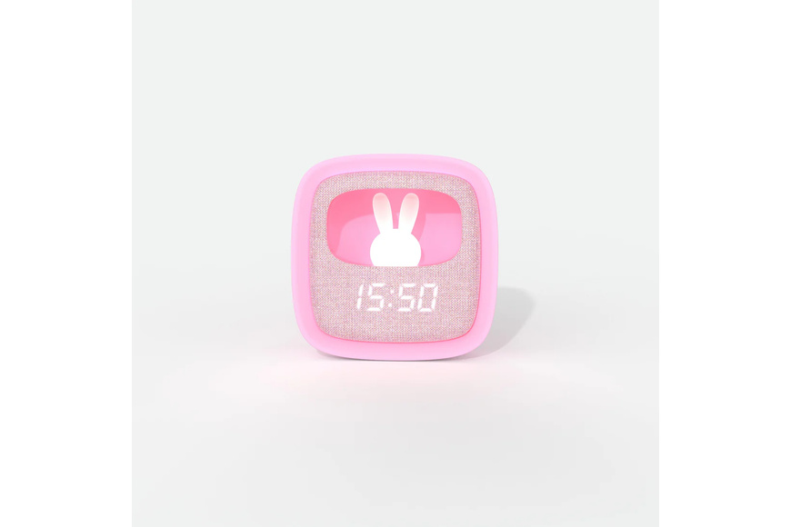 Billy Clock - Light and Clock - Marshmallow Billy Clock - Light and Clock - Marshmallow