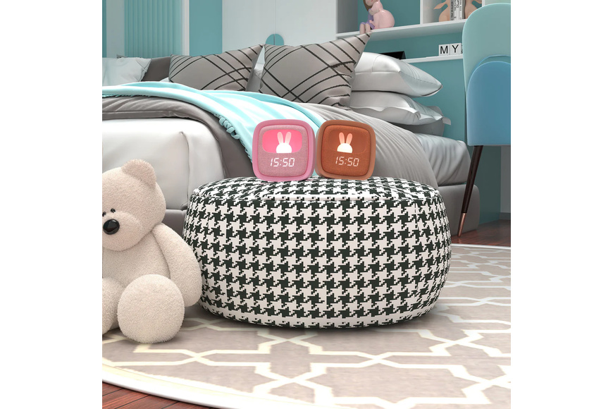 Billy Clock - Light and Clock - Marshmallow - 1 Billy Clock - Light and Clock - Marshmallow - 1
