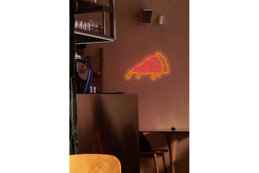 Επιτοίχιο USB Φωτιστικό Neon LED 40 x 25 x 0,55cm - Pizza - 2 Επιτοίχιο USB Φωτιστικό Neon LED 40 x 25 x 0,55cm - Pizza - 2