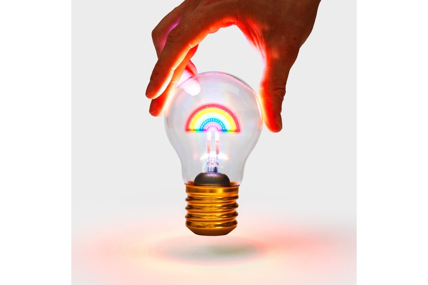 Cordless Light Bulb - Rainbow