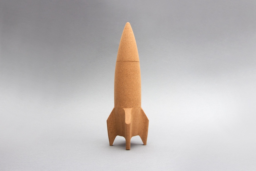 Cork Rocket Desk Tidy - 6