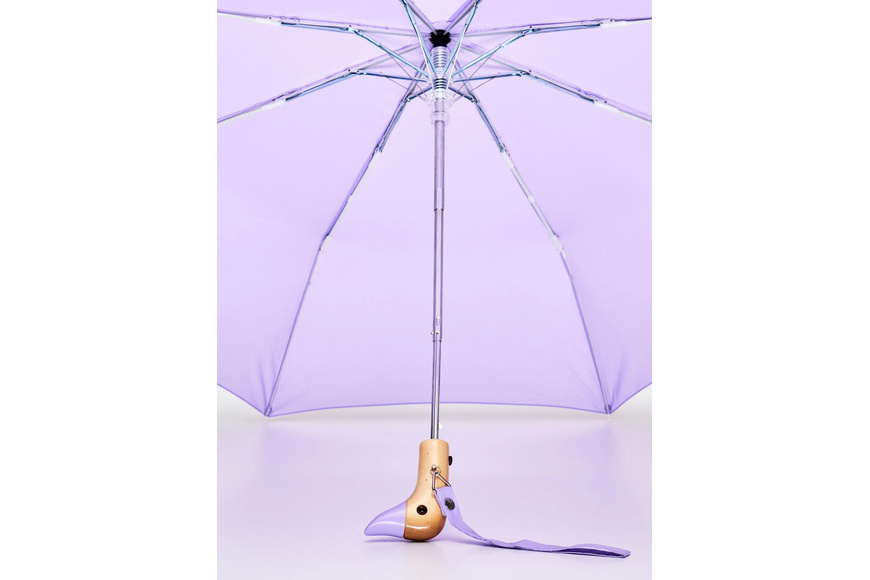 Lilac Compact Duck Umbrella - 3