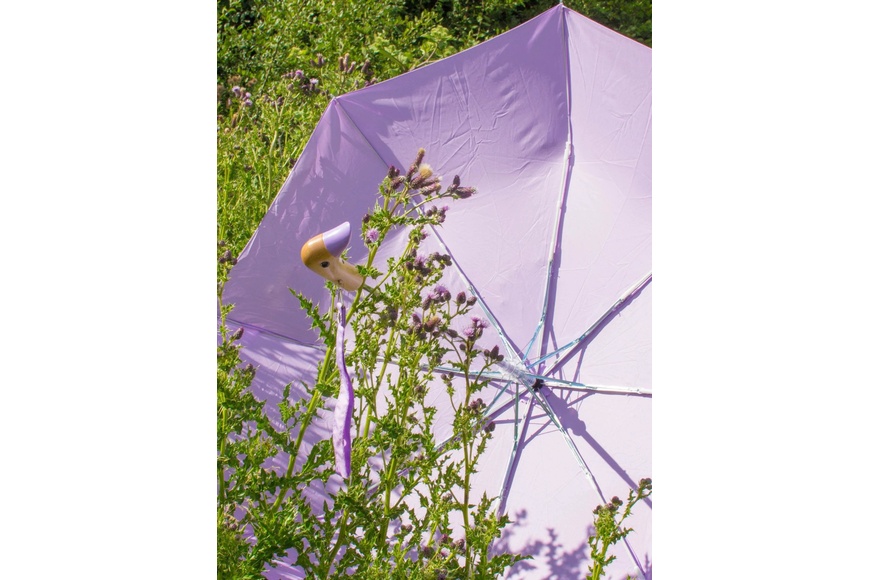 Lilac Compact Duck Umbrella - 5