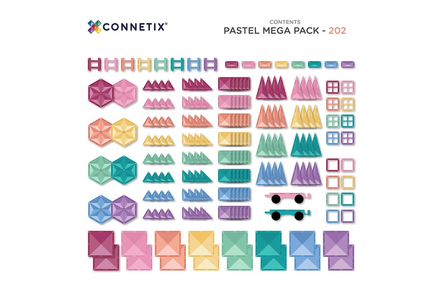 Pastel Mega Pack - 202 pcs - 2 Pastel Mega Pack - 202 pcs - 2