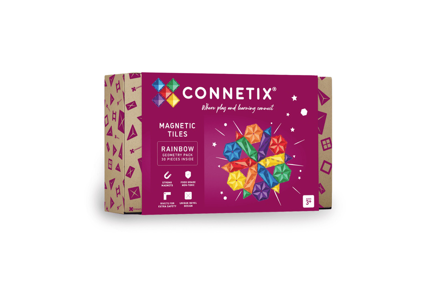 Rainbow Geometry Pack - 30 pcs Rainbow Geometry Pack - 30 pcs