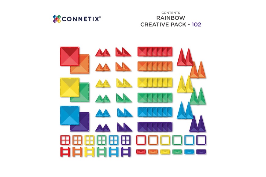 Rainbow Creative Pack - 102 τμχ - 1 Rainbow Creative Pack - 102 τμχ - 1