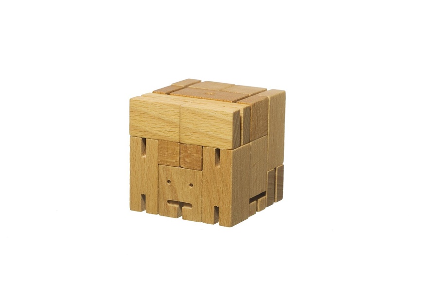 Ξύλινο Παιχνίδι Cubebot - 1