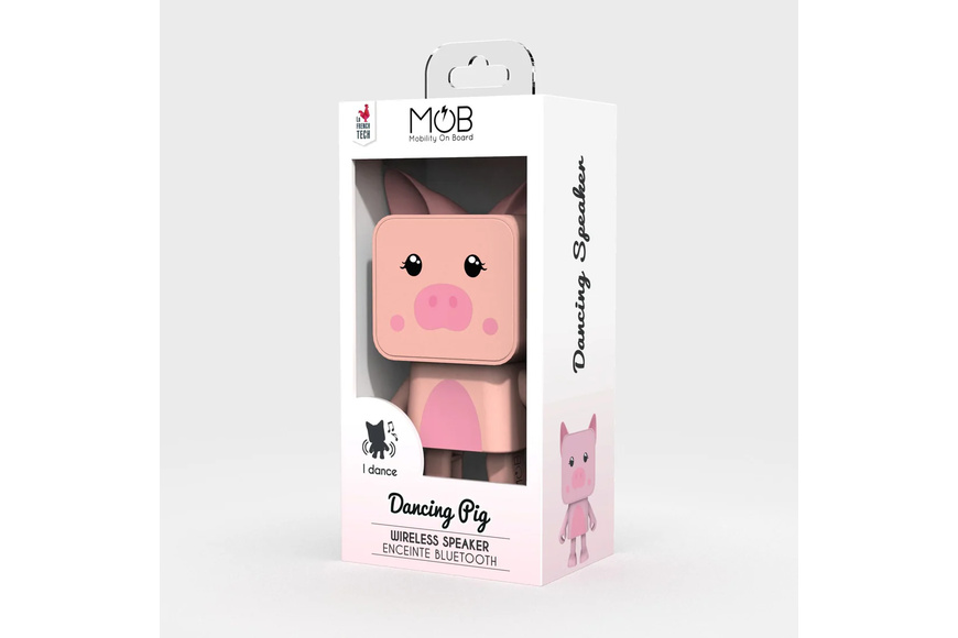 Speaker Dancing Animal Bluetooth, Pig - MOB - 2 Speaker Dancing Animal Bluetooth, Pig - MOB - 2