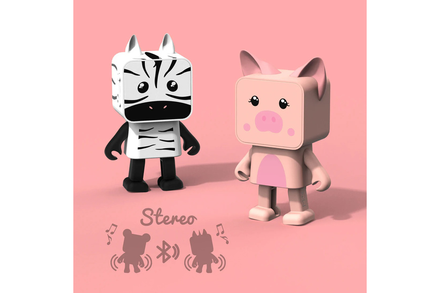 Speaker Dancing Animal Bluetooth, Pig - MOB - 4 Speaker Dancing Animal Bluetooth, Pig - MOB - 4