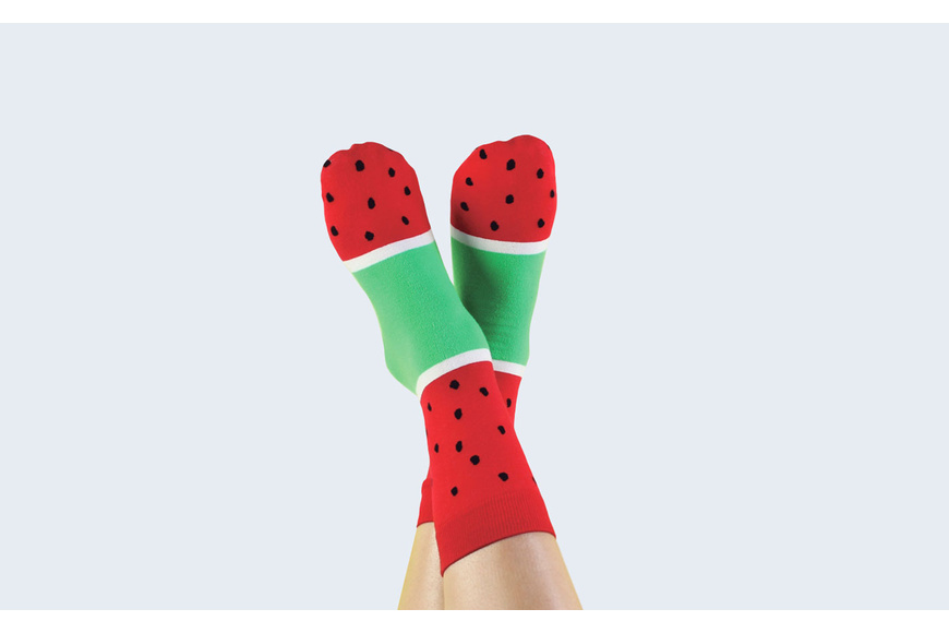 Icepop Socks - Watermelon - 1