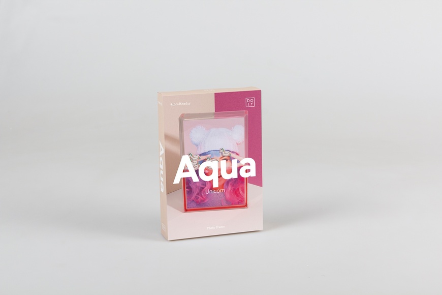 Aqua Photo Frame - Unicorn - 7