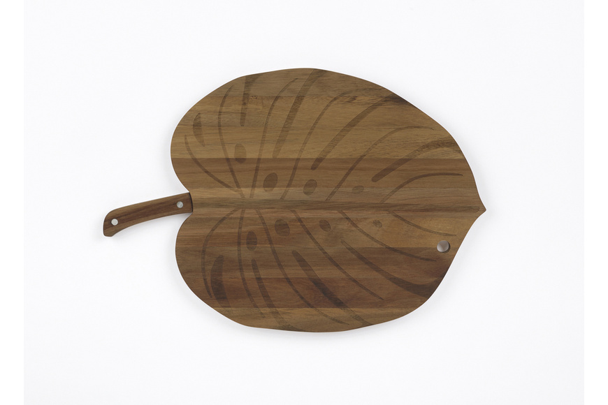 Cutting Board & Knife DOIY, 41cm - Monstera Board Cutting Board & Knife DOIY, 41cm - Monstera Board