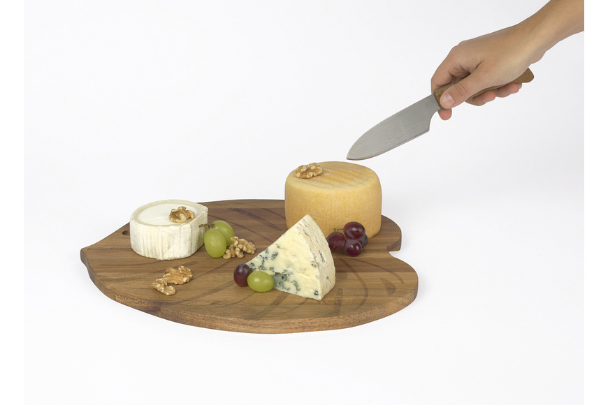 Cutting Board & Knife DOIY, 41cm - Monstera Board - 1 Cutting Board & Knife DOIY, 41cm - Monstera Board - 1