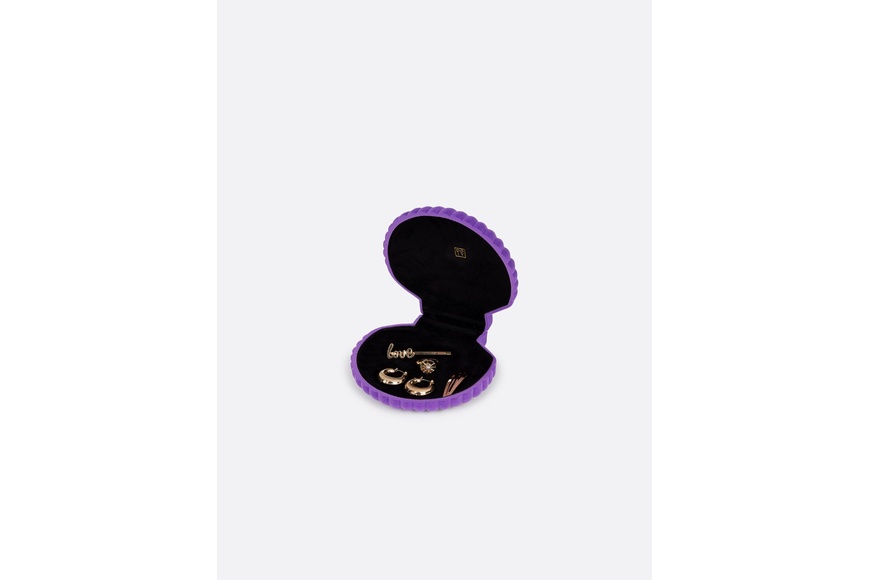 Shell Jewelry Box Purple - 2