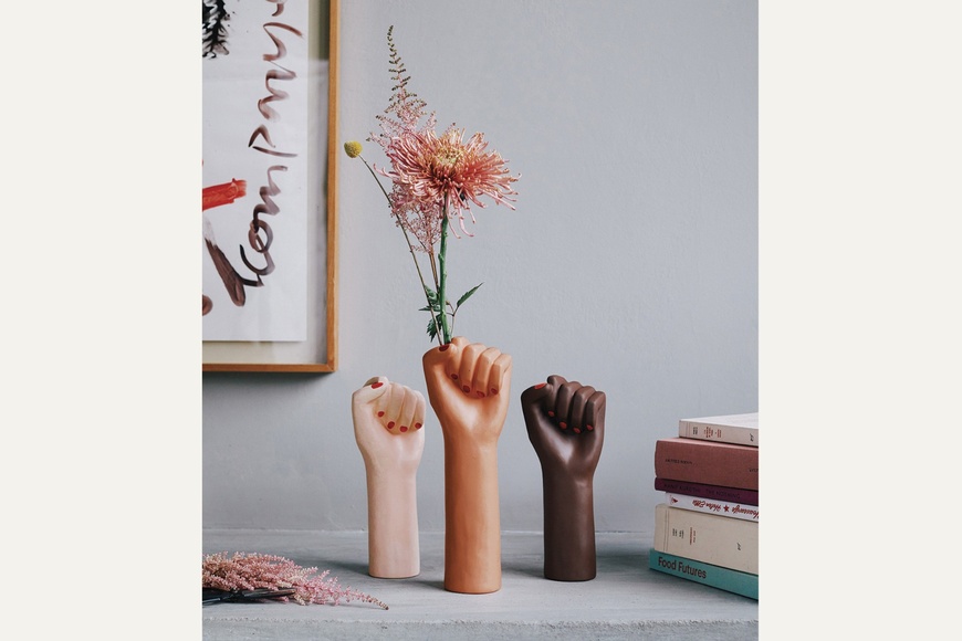 Βάζο Girl Power - Μαύρο - 12,9 x 10,7 x 27,1 cm - 4 Βάζο Girl Power - Μαύρο - 12,9 x 10,7 x 27,1 cm - 4