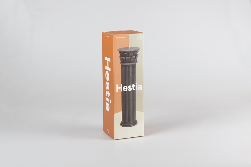 Hestia Column Candle - Blue - 2