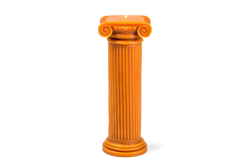 Hestia Column Candle - Terracotta