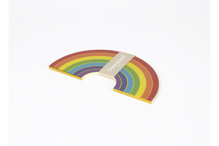 Oversized Rainbow Notebook - 1