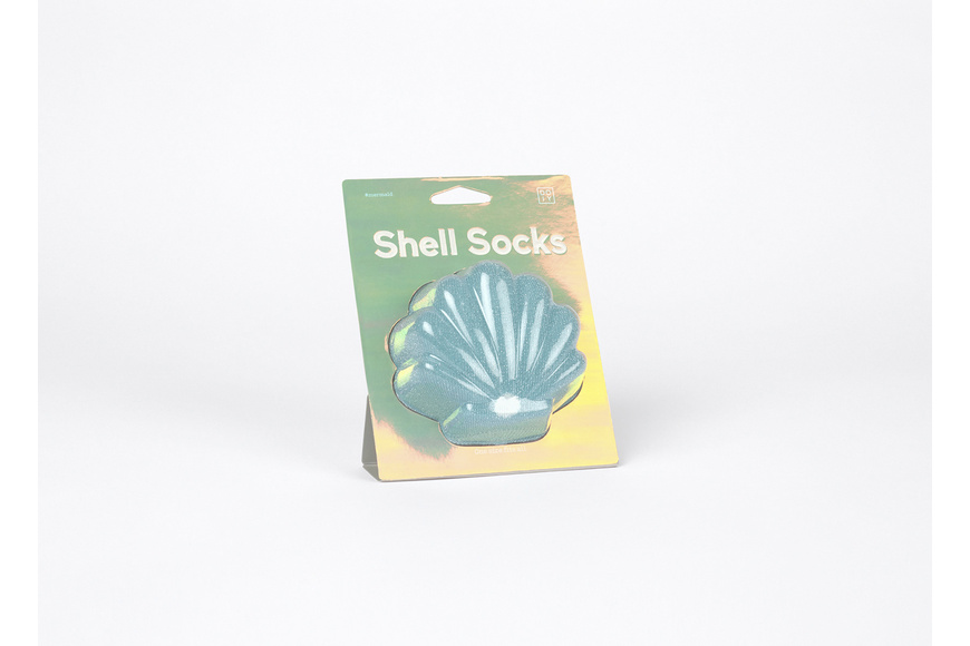 Shell Socks Blue - 2