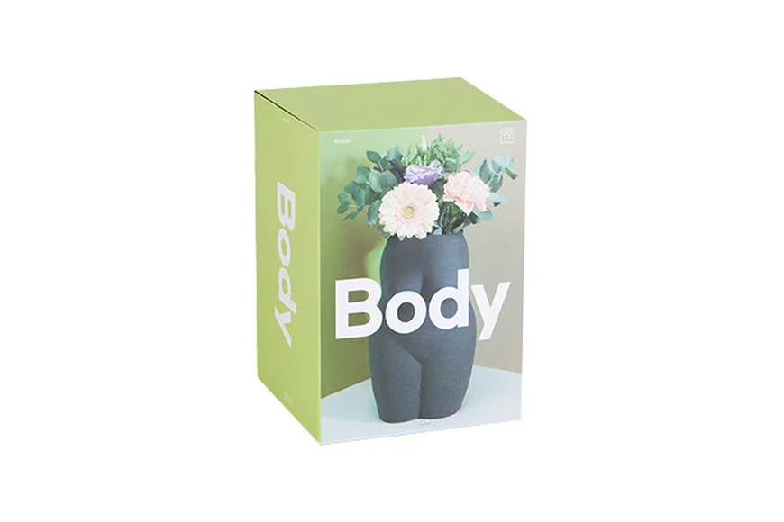 Vase Body - Black XL 26cm - 1