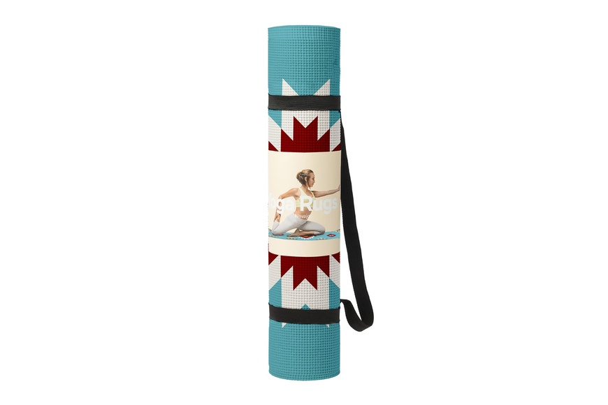 Yoga Mat Navajo PVC 173x60 cm - 8