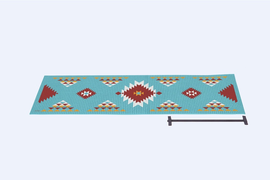 Στρώμα Yoga Χαλί Navajo PVC 173x60 cm - 3