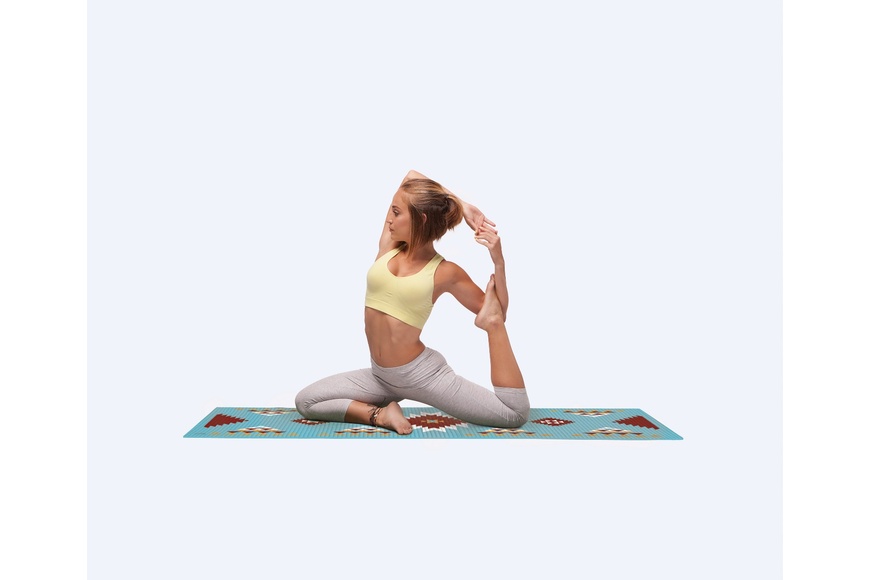 Στρώμα Yoga Χαλί Navajo PVC 173x60 cm - 6